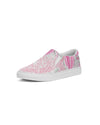 Floral | Light Leaves Women's Slip-On Canvas Shoe - Katrynthia Law