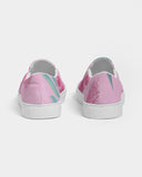 Floral | Pink Paradise Women's Slip-On Canvas Shoe - Katrynthia Law