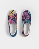 Floral | Evening Bouquet Women's Slip-On Canvas Shoe - Katrynthia Law