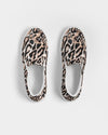Safari | Leopard Women's Slip-On Canvas Shoe - Katrynthia Law