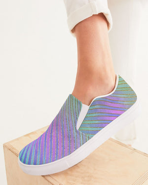 Ethereal | Celestial Winds Women's Slip-On Canvas Shoe - Katrynthia Law