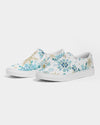 Winter | Golden Snowfall Women's Slip-On Canvas Shoe