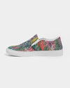 Safari | Rainbow Trout Women's Slip-On Canvas Shoe - Katrynthia Law