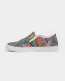 Safari | Rainbow Trout Women's Slip-On Canvas Shoe - Katrynthia Law