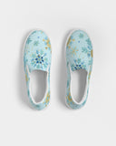 Winter | Frozen Sky Women's Slip-On Canvas Shoe