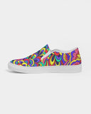 Psychedelic | Live Your Life Women's Slip-On Canvas Shoe - Katrynthia Law