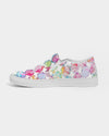 Dreamscape | Whimsical Rainbow Women's Slip-On Canvas Shoe - Katrynthia Law