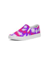 Tie Dye | Purple, Pink, White Women's Slip-On Canvas Shoe - Katrynthia Law