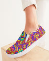 Psychedelic | Live Your Life Women's Slip-On Canvas Shoe - Katrynthia Law
