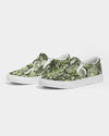 Safari | Green Diamondback Women's Slip-On Canvas Shoe - Katrynthia Law