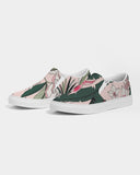 Floral | Pink Jungle Women's Slip-On Canvas Shoe - Katrynthia Law