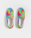 Tie Dye | Color Warp 1 Women's Slip-On Canvas Shoe - Katrynthia Law
