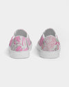 Floral | Light Leaves Women's Slip-On Canvas Shoe - Katrynthia Law
