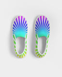 Chroma | Rainbow Vibration Women's Slip-On Canvas Shoe - Katrynthia Law