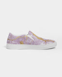 Ethereal | Light Marble Women's Slip-On Canvas Shoe - Katrynthia Law