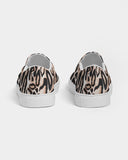 Safari | Leopard Women's Slip-On Canvas Shoe - Katrynthia Law
