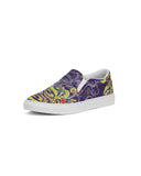 Psychedelic | Purple & Free Women's Slip-On Canvas Shoe - Katrynthia Law