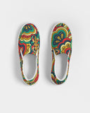 Psychedelic | Down to Earth Women's Slip-On Canvas Shoe - Katrynthia Law