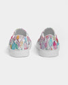 Dreamscape | Whimsical Rainbow Women's Slip-On Canvas Shoe - Katrynthia Law