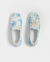 Winter | Golden Snowfall Women's Slip-On Canvas Shoe