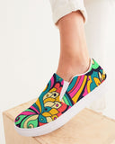 Psychedelic | Keep Dreaming Women's Slip-On Canvas Shoe - Katrynthia Law