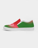Chroma | Watermelon Seeds Women's Slip-On Canvas Shoe - Katrynthia Law