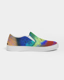 Galaxy | Green Pea Women's Slip-On Canvas Shoe - Katrynthia Law