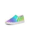 Chroma | Rainbow Vibration Women's Slip-On Canvas Shoe - Katrynthia Law