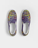 Psychedelic | Purple & Free Women's Slip-On Canvas Shoe - Katrynthia Law