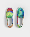 Galaxy | Green Pea Women's Slip-On Canvas Shoe - Katrynthia Law
