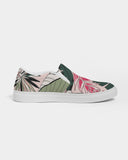Floral | Pink Jungle Women's Slip-On Canvas Shoe - Katrynthia Law