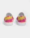 Tie Dye | Yellow, Orange, Pink, White Women's Slip-On Canvas Shoe - Katrynthia Law