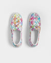 Dreamscape | Whimsical Rainbow Women's Slip-On Canvas Shoe - Katrynthia Law